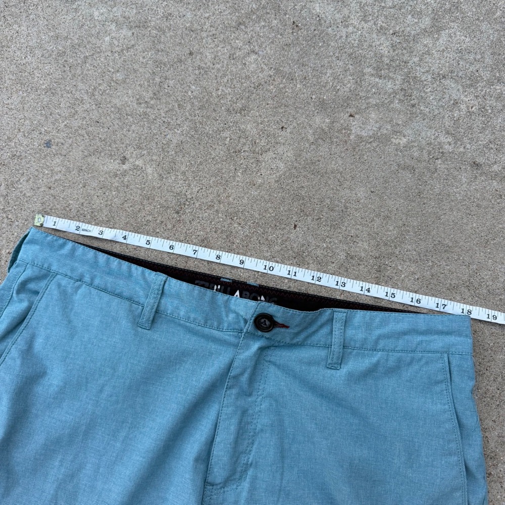 Billabong Submersibles Crossfire Shorts Mens 34 Blue Hybrid Boardshorts Casual - Picture 6 of 11